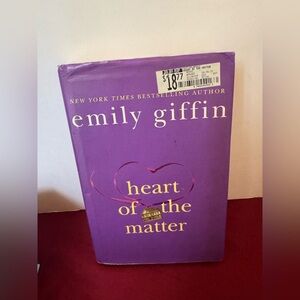 Emily Griffin’s Heart of the Matter HC Novel With Dust Jacket with Minimal Wear